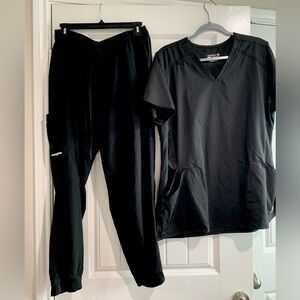 Carhartt/Skechers XL Black SCRUB SET